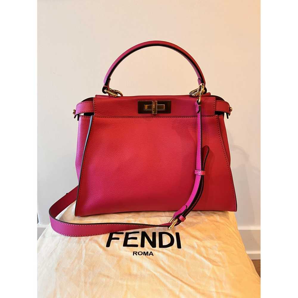 Fendi Peekaboo Essentially leather handbag - image 2