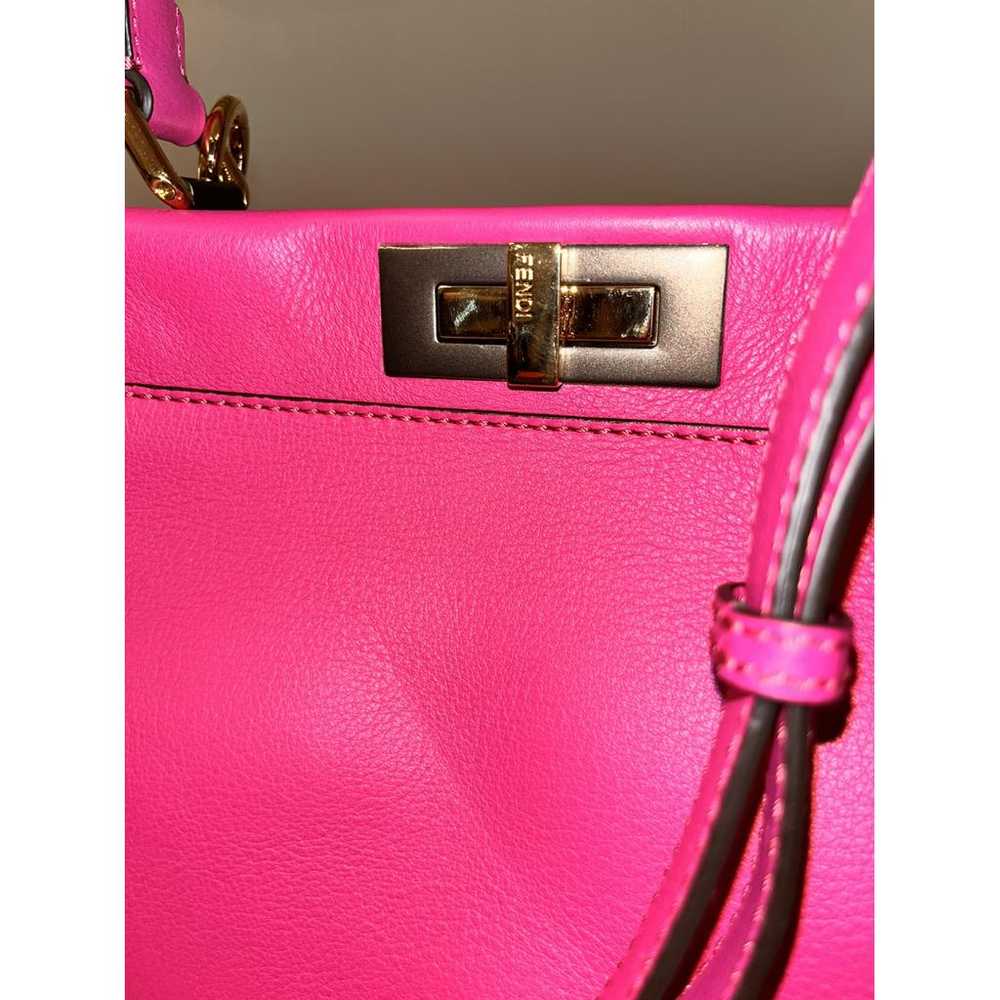 Fendi Peekaboo Essentially leather handbag - image 6