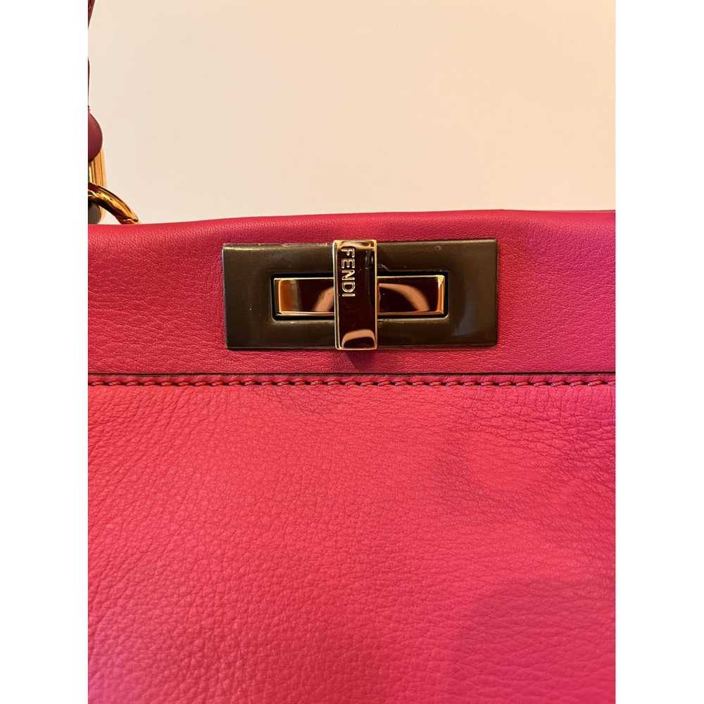 Fendi Peekaboo Essentially leather handbag - image 7