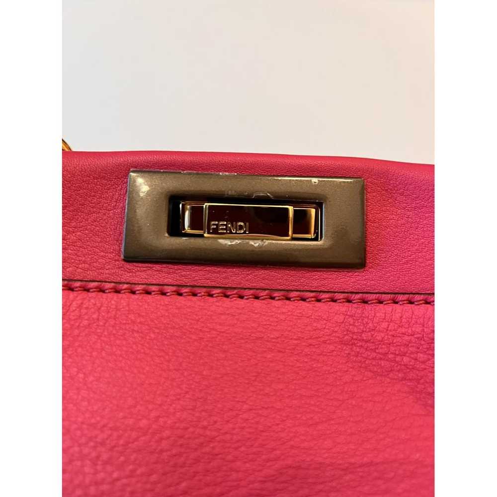 Fendi Peekaboo Essentially leather handbag - image 8