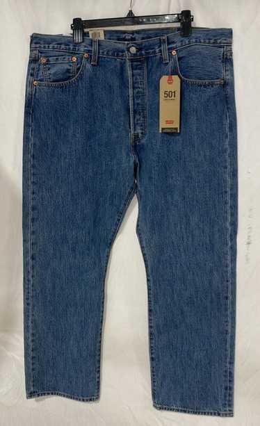 NWT Levi's 501 Unisex Adults Blue High-Rise Denim 