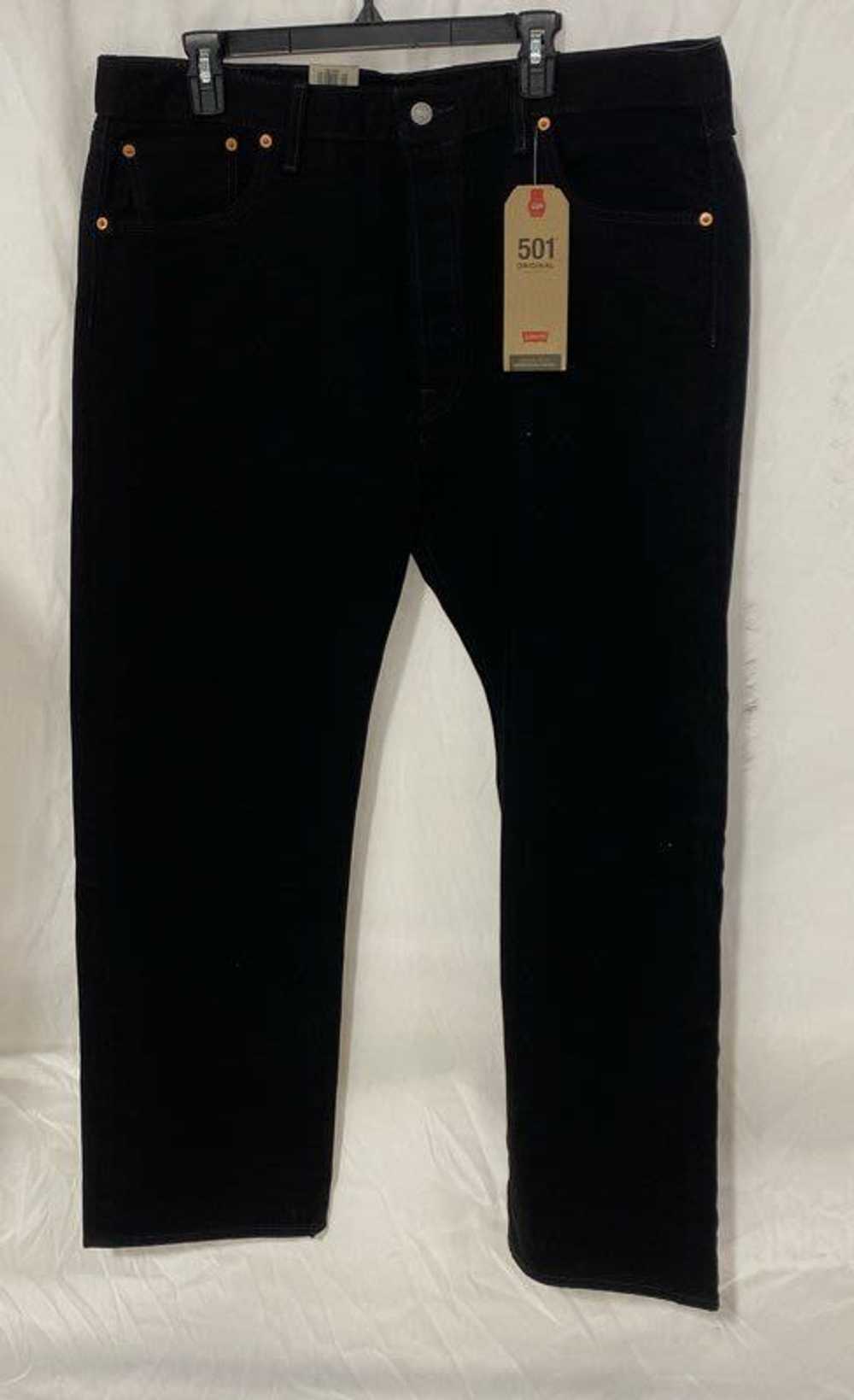 NWT Levi's 501 Unisex Adults Black High-Rise Pock… - image 1