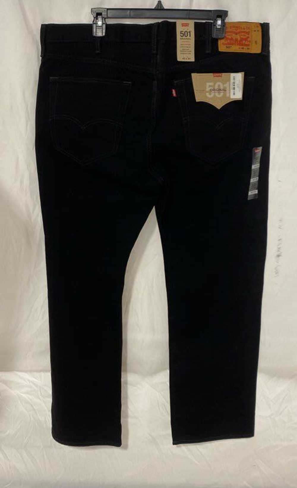 NWT Levi's 501 Unisex Adults Black High-Rise Pock… - image 2