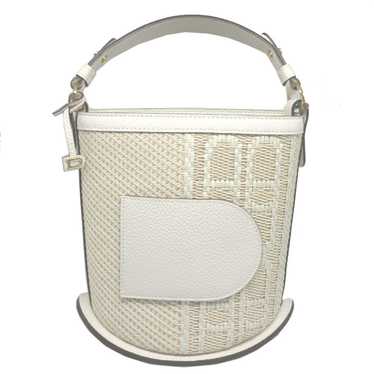 DELVAUX Handbag DLAA0607 Canvas, Leather white Pi… - image 1