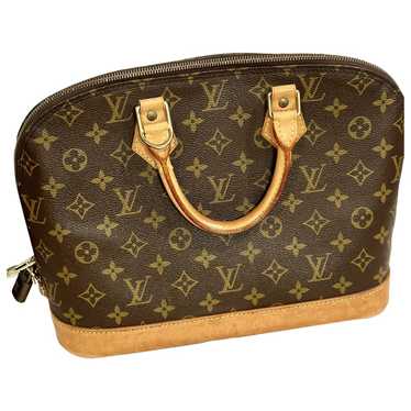 Louis Vuitton Alma leather handbag