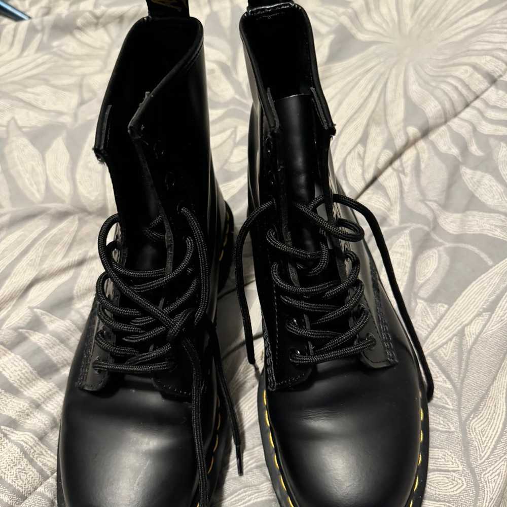 Dr. Martens 101 Smooth Leather Platform Ankle - image 1