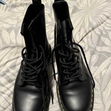 Dr. Martens 101 Smooth Leather Platform Ankle - image 1