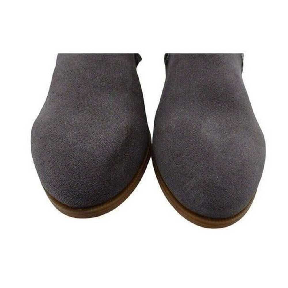 Jack Rogers Gemma Suede Ankle Booties, Gray, Size… - image 3