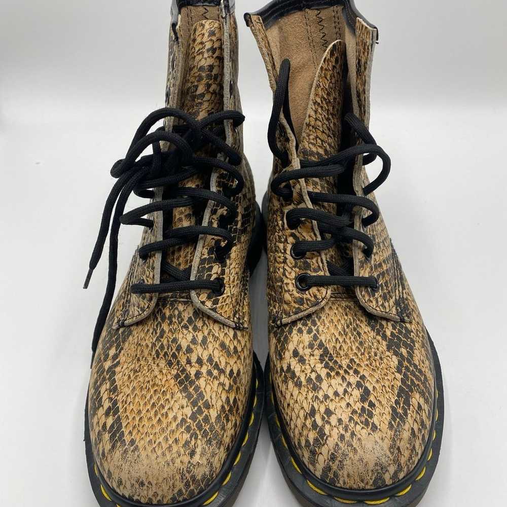 Vintage 90s Dr. Martens Python Snakeskin Leather … - image 2