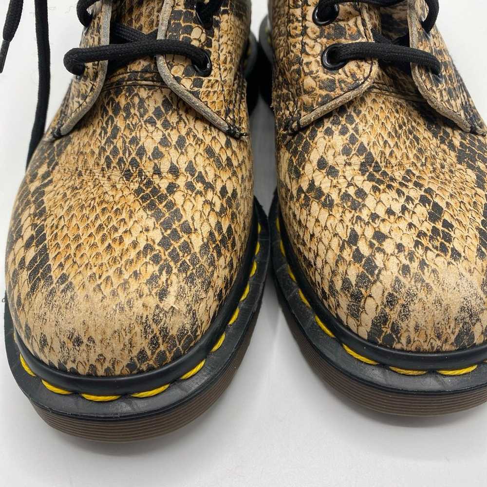 Vintage 90s Dr. Martens Python Snakeskin Leather … - image 3