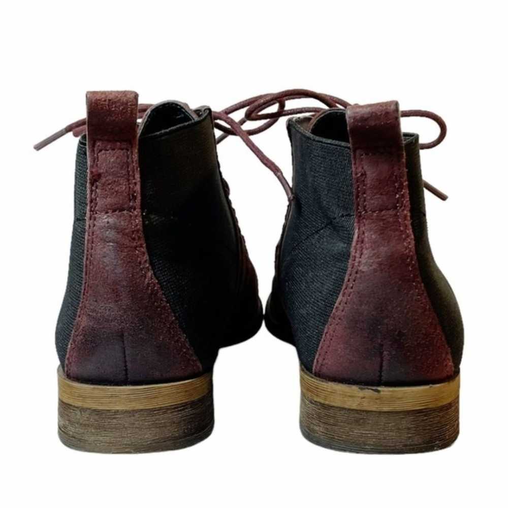 Franco Sarto Halix Bootie Burgundy Distressed Lea… - image 8