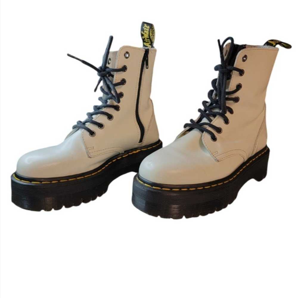 Dr. Martens Jadon Boot Smooth Leather Platforms S… - image 1