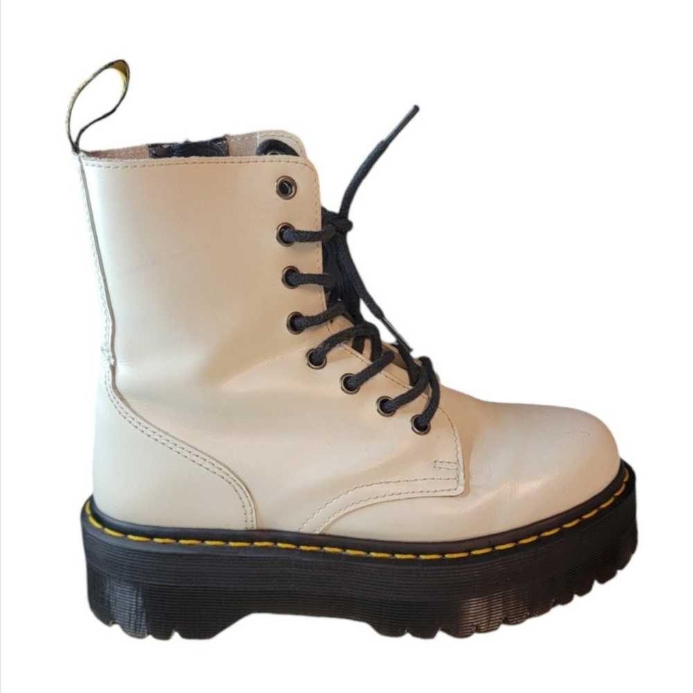 Dr. Martens Jadon Boot Smooth Leather Platforms S… - image 3