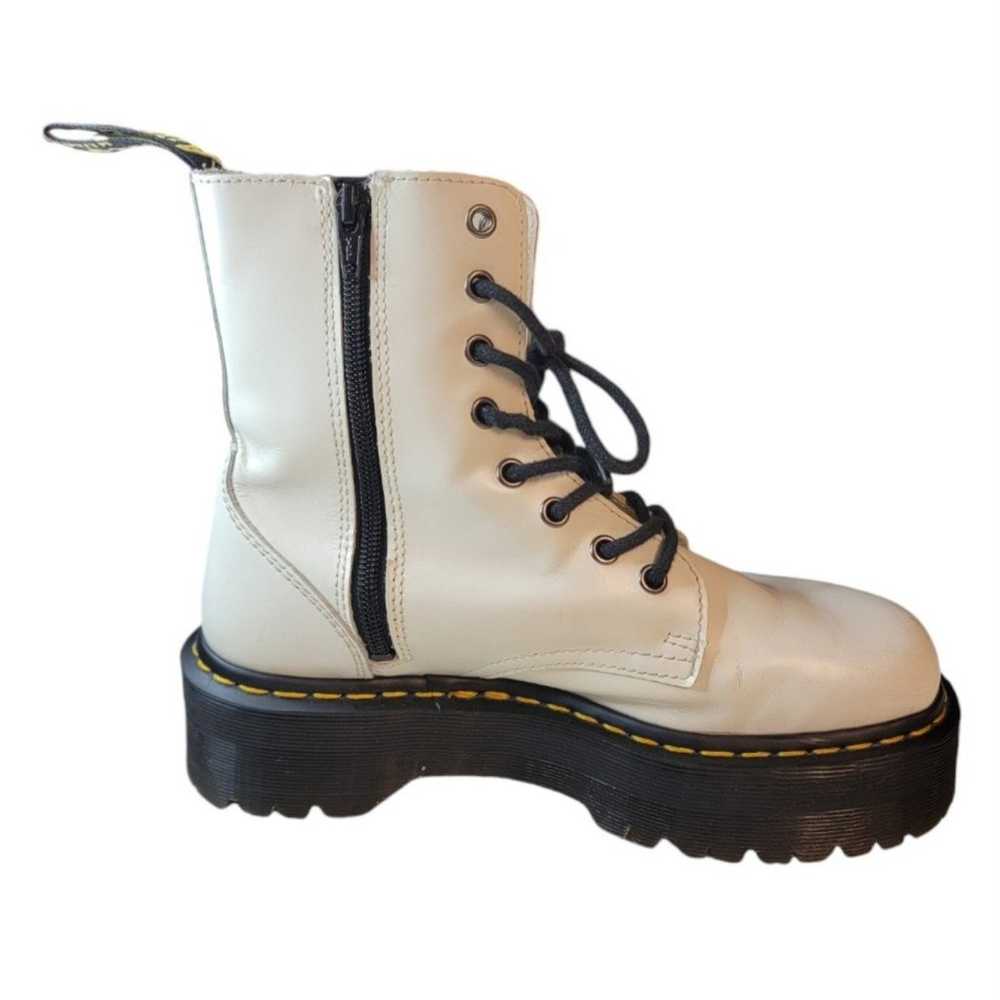 Dr. Martens Jadon Boot Smooth Leather Platforms S… - image 5