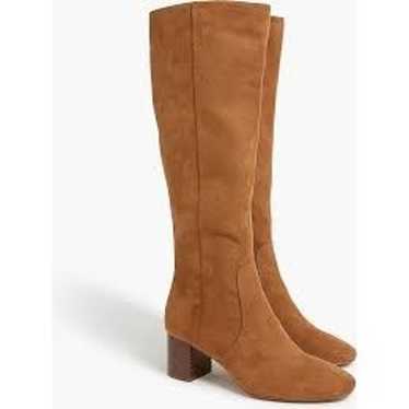 J. Crew Factory Knee-High Heeled Boots in Golden B