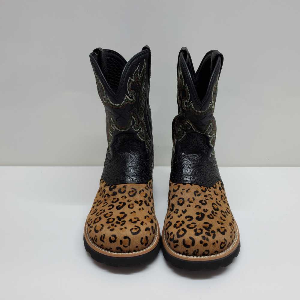 Women's Twisted X Animal Print Western Boots Size… - image 1