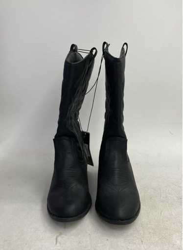 Women's Charles Albert Size 8 Black Yeehaw Cowboy 