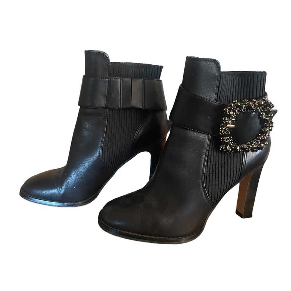 KARL LAGERFELD Paris Ankle Boots "Vania" Black w/… - image 5