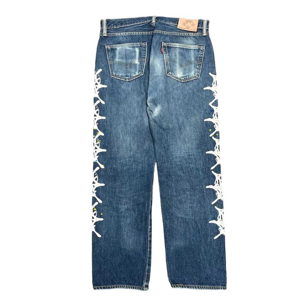 Spider Worldwide Vintage Web Jeans Indigo - image 2