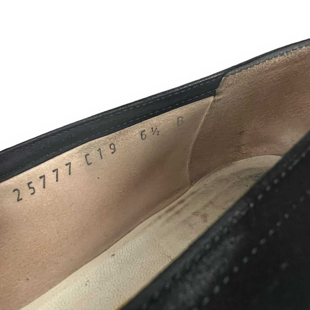 Vtg Salvatore Ferragamo Suede Mary Jane Flats Loa… - image 7