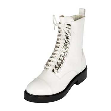 Jeffrey Campbell The Damon 2H White Box Sliver Cha