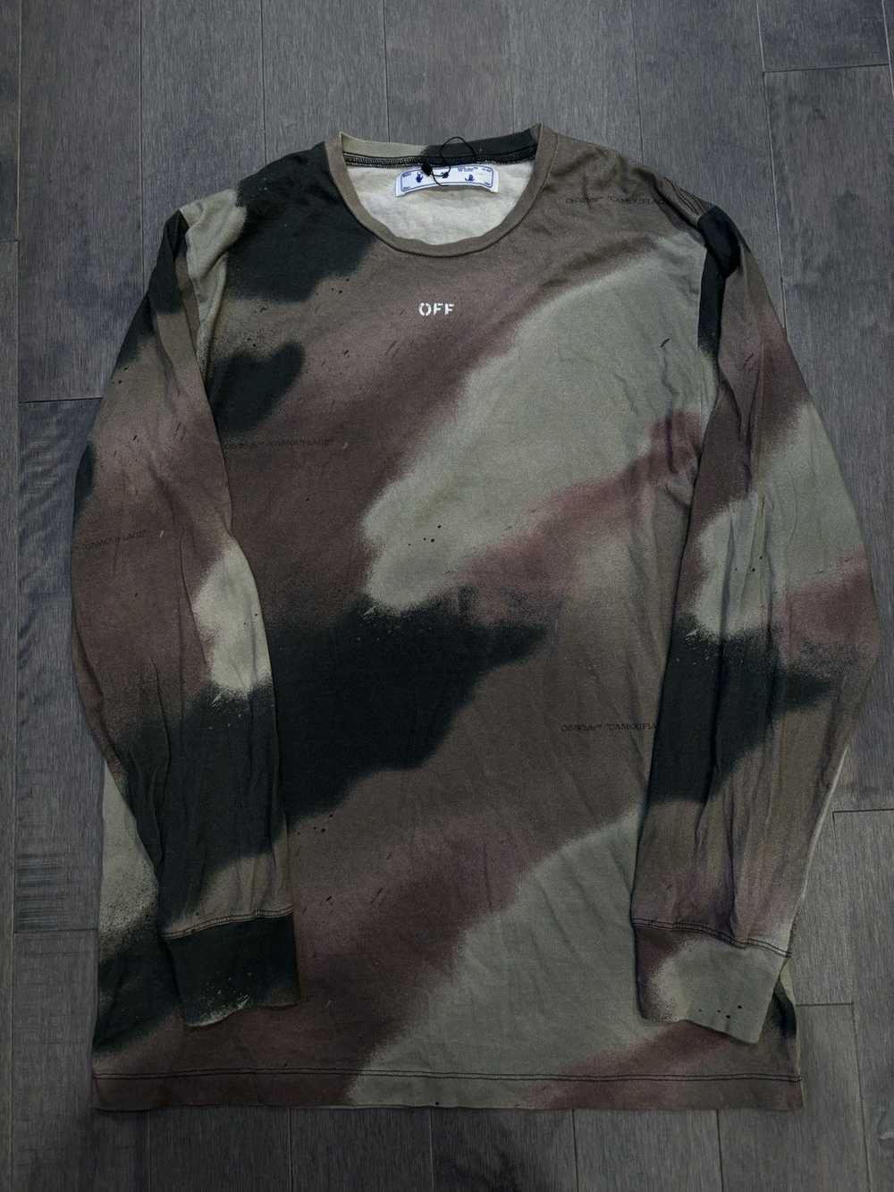 Off-White Off White Camo Long Sleeve L/S Shirt XL - image 2