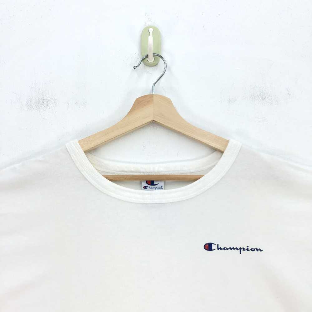 Champion × Vintage Vintage 90s Champion Tshirt Ch… - image 2