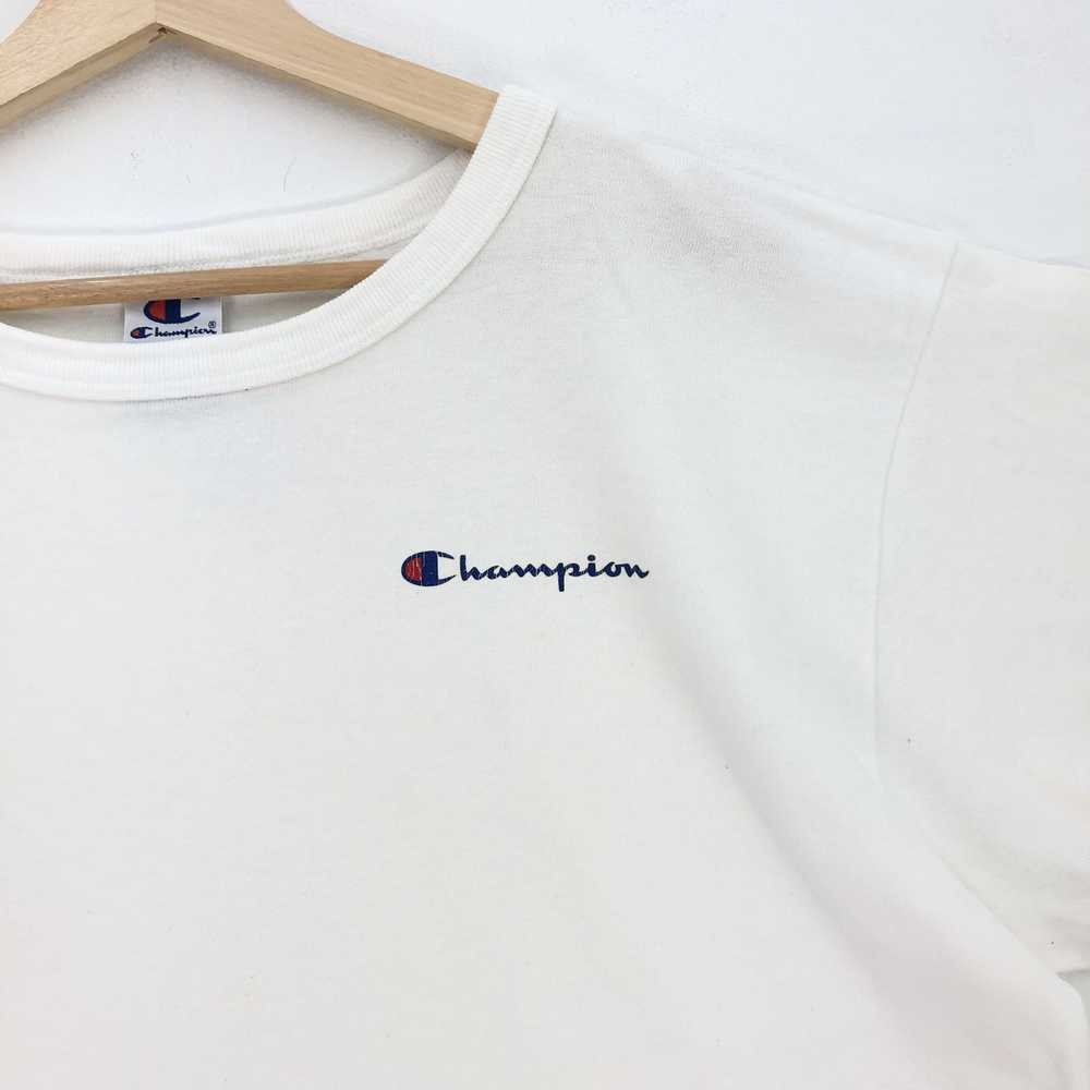 Champion × Vintage Vintage 90s Champion Tshirt Ch… - image 3