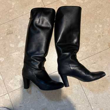 EIZO Black Long Boots size 24 - image 1