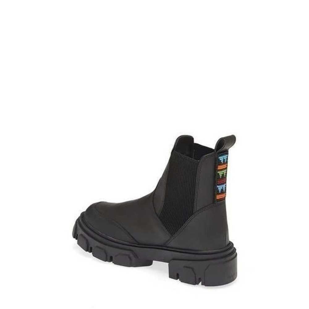 FARM RIO Lug Sole Chelsea Boot Black Womens Size 8 - image 1