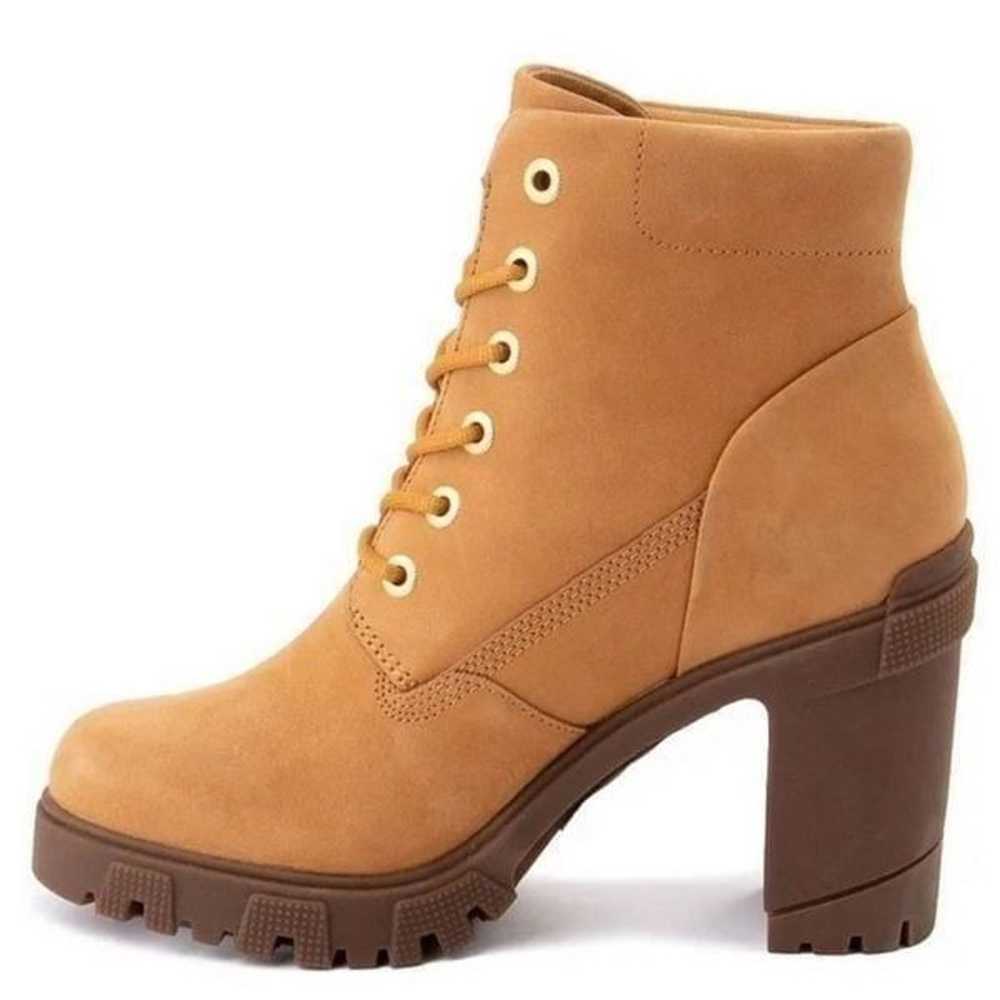 NWOB TIMBERLAND Lana Point Lace Up Heeled Boot Si… - image 2