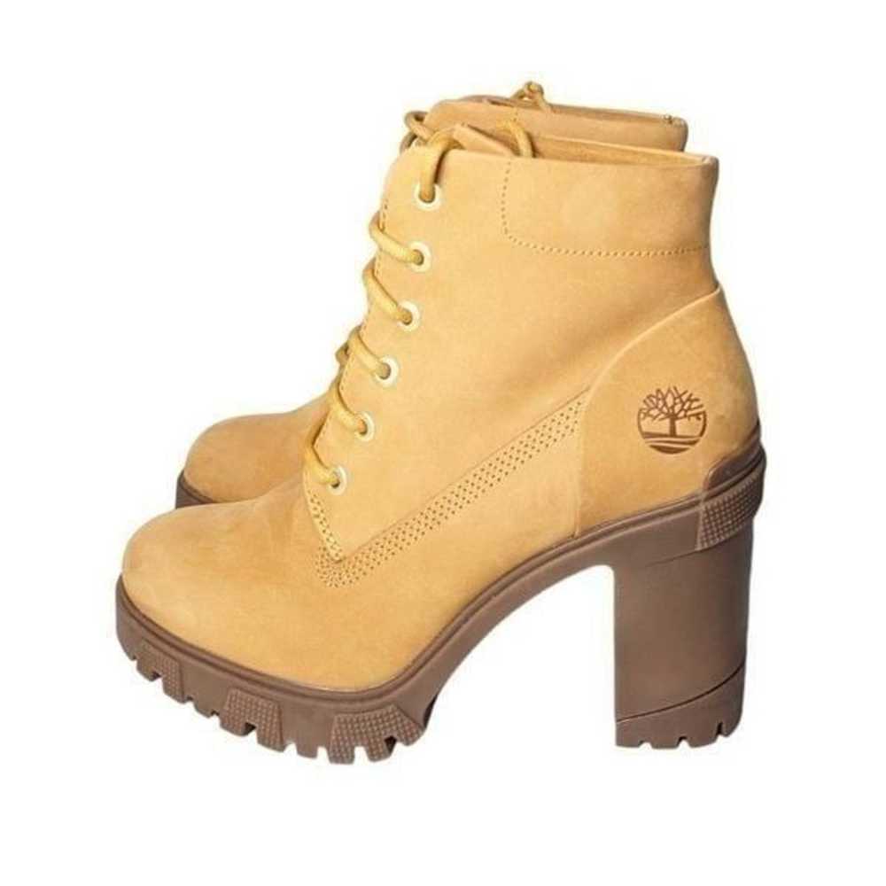 NWOB TIMBERLAND Lana Point Lace Up Heeled Boot Si… - image 3