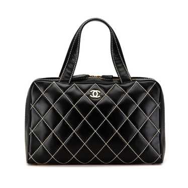 Chanel Wild Stitch leather handbag