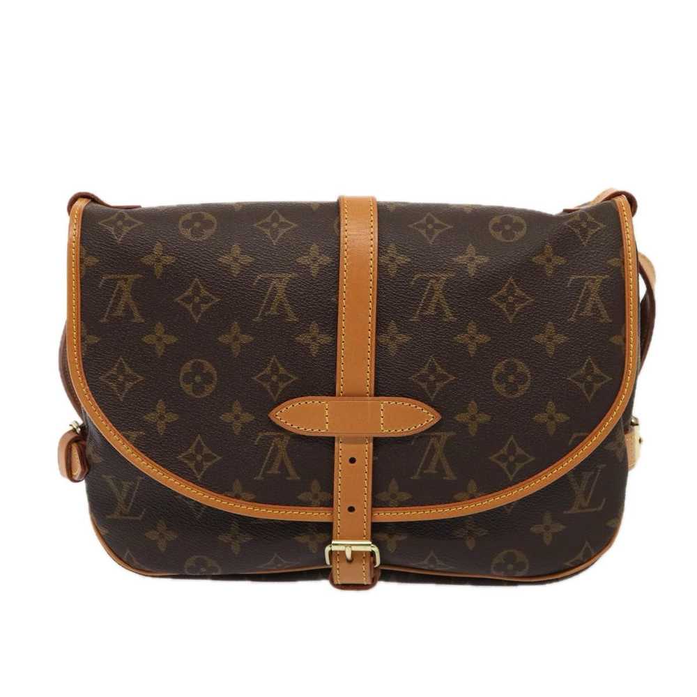 Louis Vuitton Saumur Brown Canvas Shoulder Bag (P… - image 2