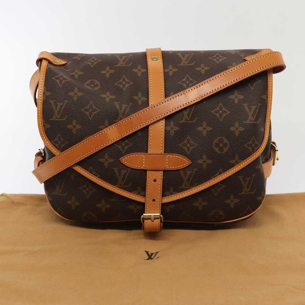 Louis Vuitton Saumur Brown Canvas Shoulder Bag (P… - image 7