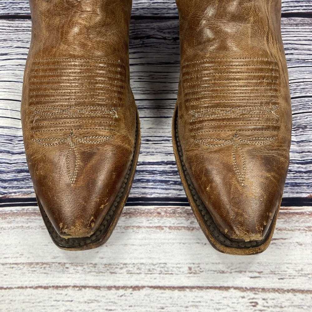 Lucchese Savannah Corbin Brown Mad Dog Goat Leath… - image 6