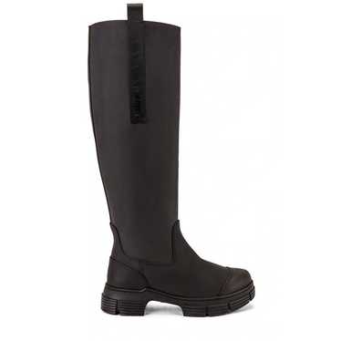 Ganni Country Boot in Black