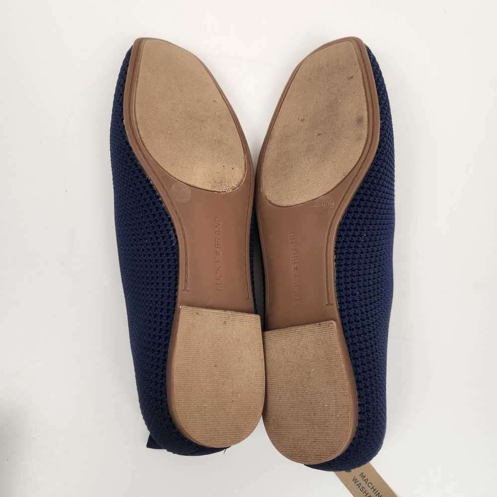 Lucky Brand Daneric Flat Shoes in Peacoat Blue Ri… - image 12