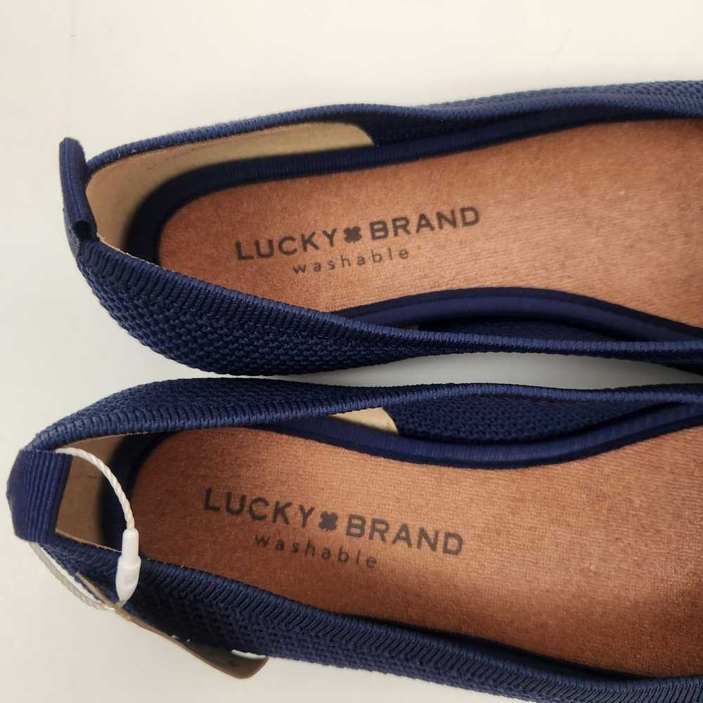 Lucky Brand Daneric Flat Shoes in Peacoat Blue Ri… - image 8