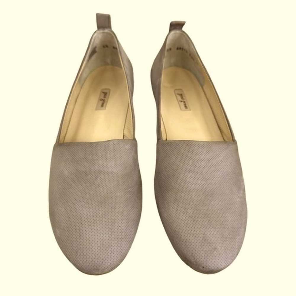 Paul Green Womens Leather Perforated Slip-on Flat… - image 3