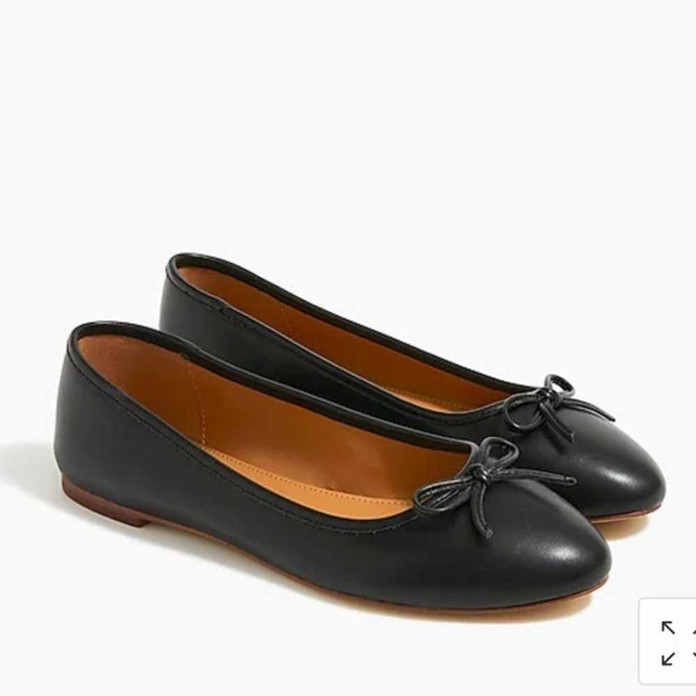 J. Crew Factory Ballet Flats in Black - image 1