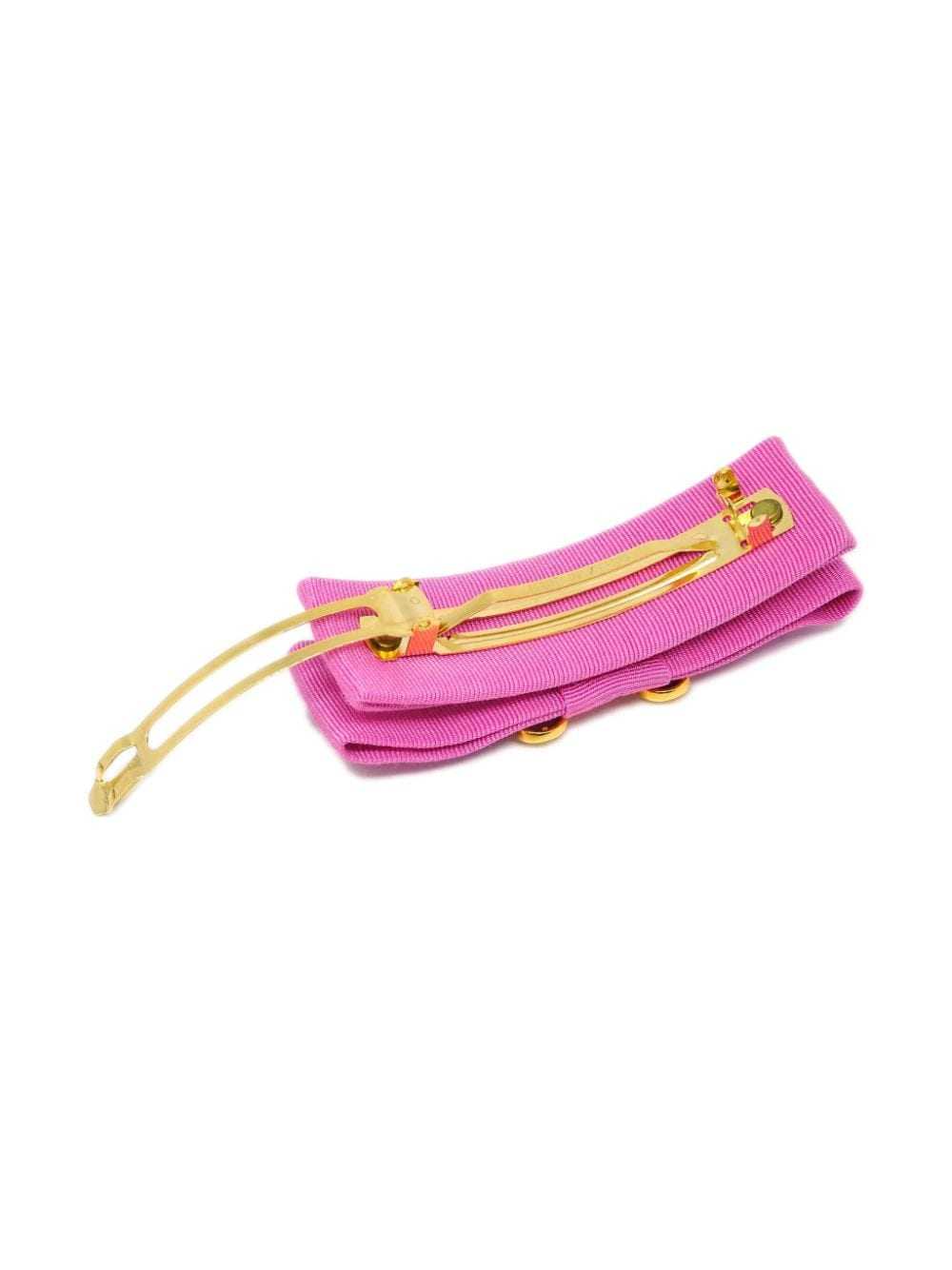 Céline Pre-Owned 1990-2000 Triomphe hair clip - P… - image 3