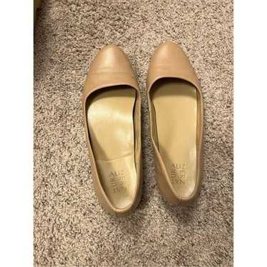 Naturalizer flats barely nude leather size 12 - image 1