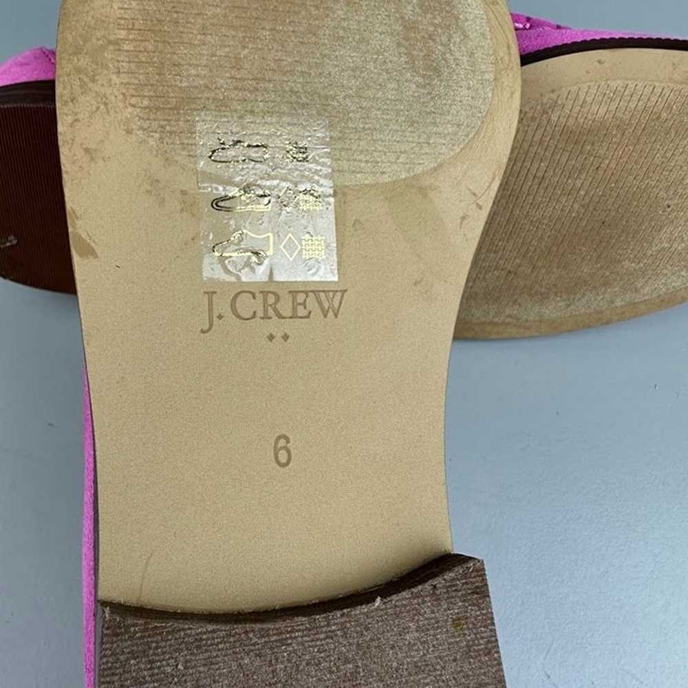 J. Crew Factory Penny Loafers in Microsuede Pink - image 5