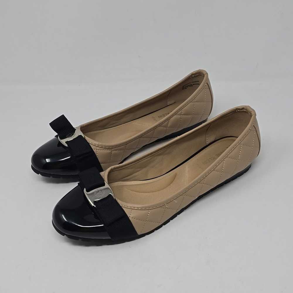 Anne Klein Gianna Cap Toe Quielted Ballet  Flats … - image 1