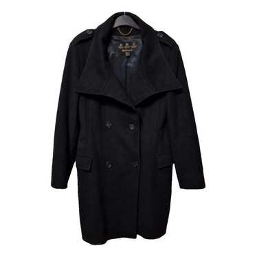 Barbour wool coat mens Black online