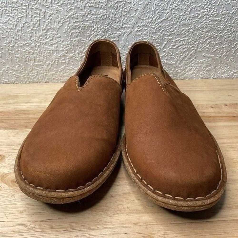 NWOT Born Nampa Womens Tan Maple Leaf Nubuck Hand… - image 6