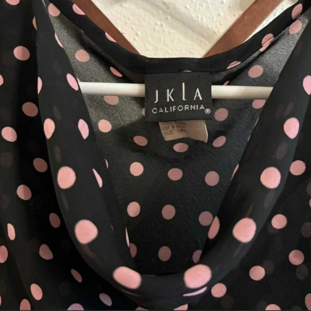 Polka dot y2k blouse - image 2