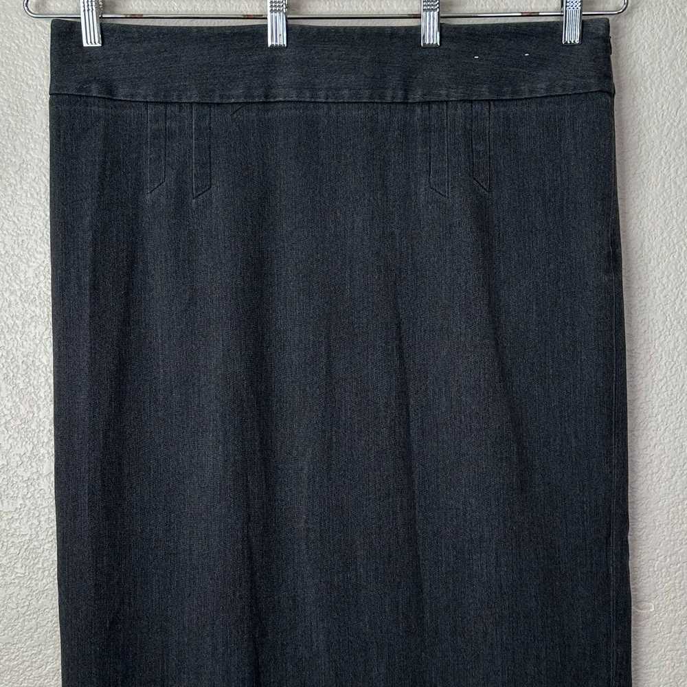 Other Lane Bryant Soft Denim Charcoal Gray Pencil… - image 2