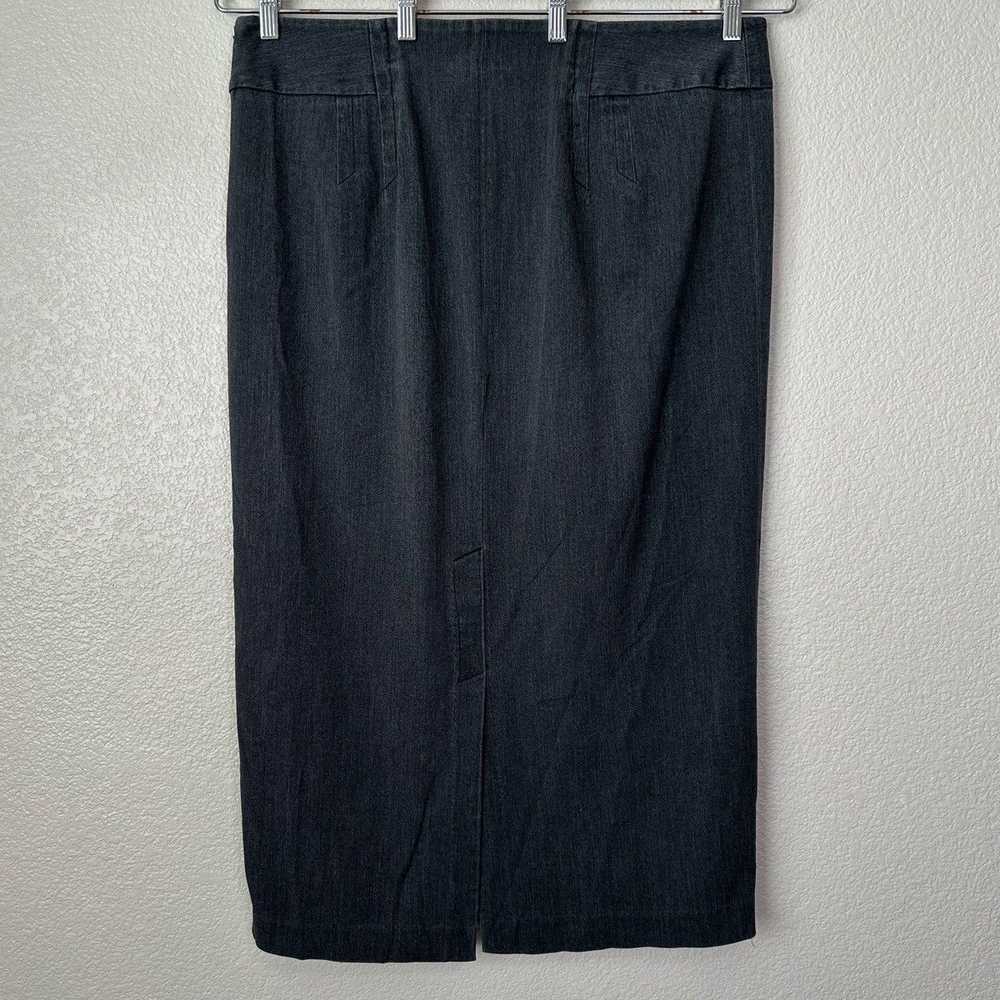 Other Lane Bryant Soft Denim Charcoal Gray Pencil… - image 6